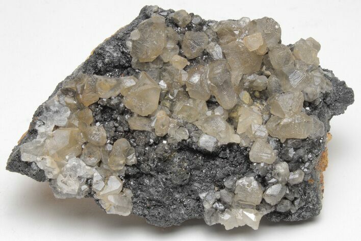 Cerussite Crystals on Galena - Morocco #213571